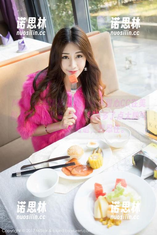 MiStar魅妍社 - sugar小甜心CC在美图里浪荡无圣光，粉色似乎多了点大牌气息，真想哭！好啦，我忍住。