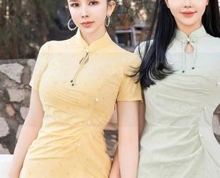 XINGYAN星颜社 – 怎么能不说晨晨Cherry真会选人！这高清双人图包嗨翻了！