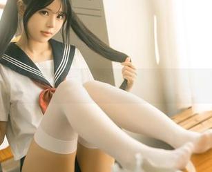最新！rua阮阮的JK套图，怎么能这么甜